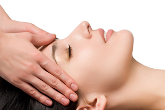 Woman Enjoying The Relaxation of Massage