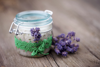 Lavender Salt for Salt Scrub